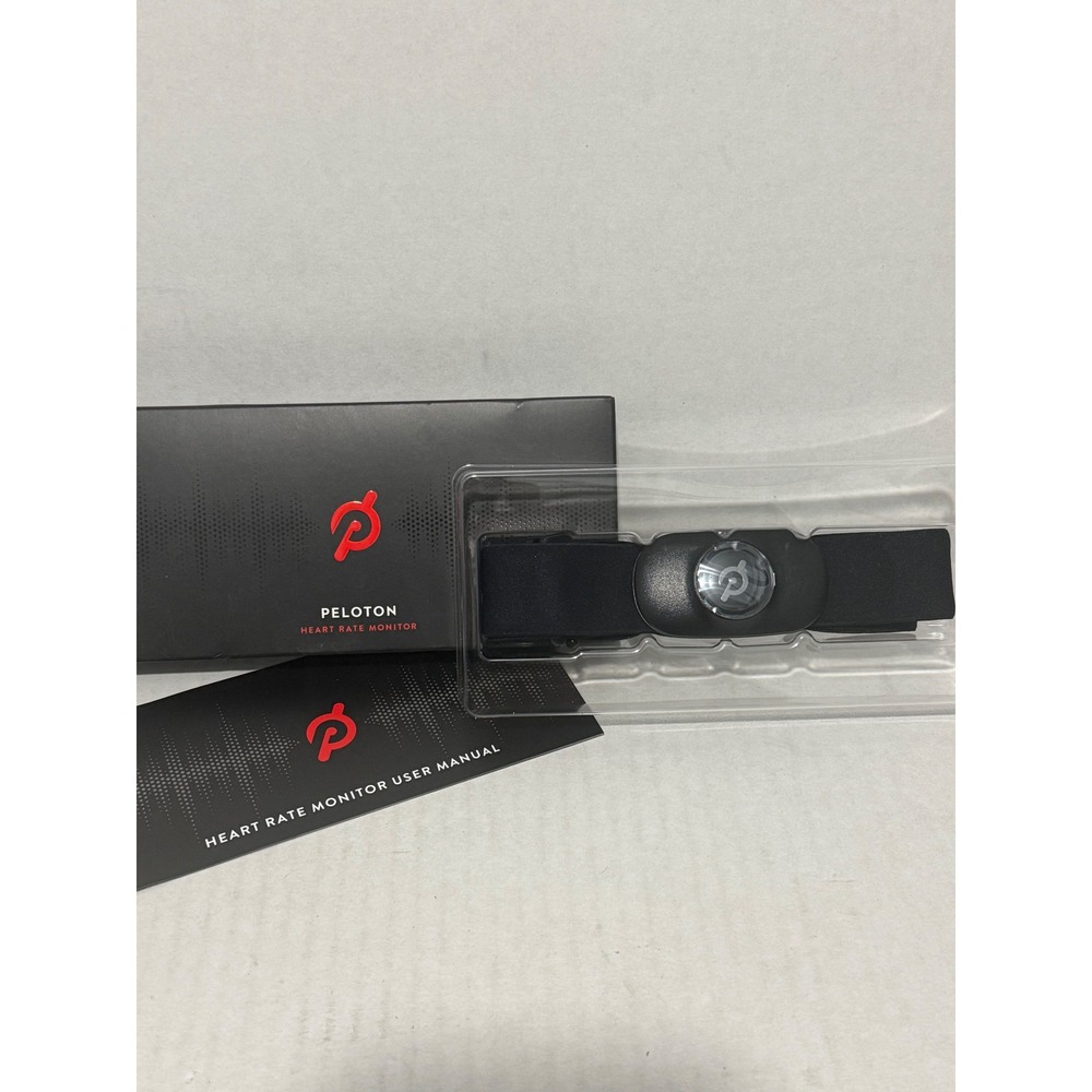 Peloton Heart Rate Monitor Chest Strap Bluetooth ANT+ 1020508-C Black New